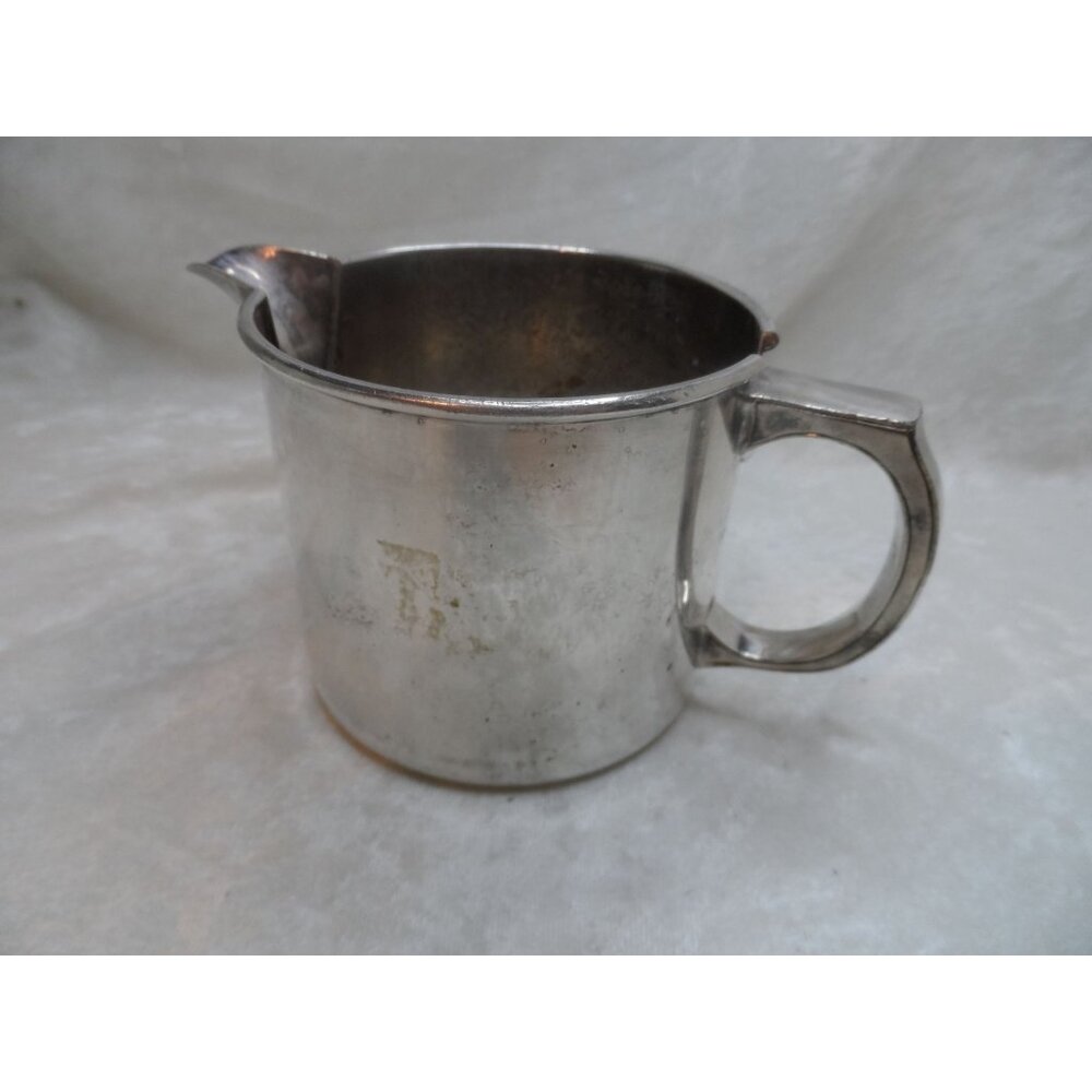 Pairpoint W.M. Mounts Nichol Silver Plated Creamer With Handle & Spout